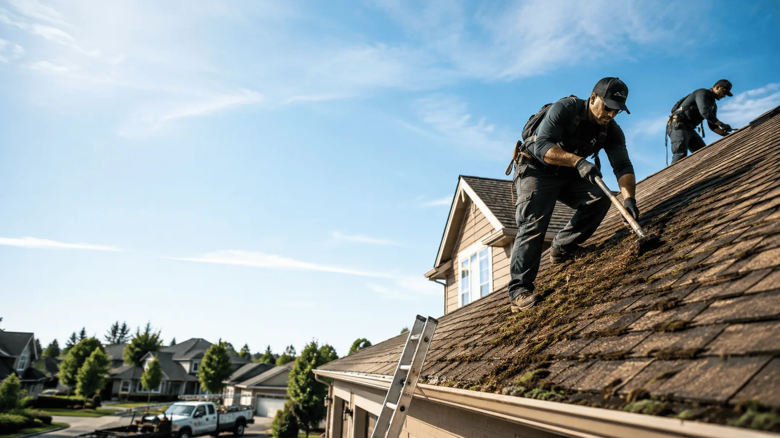 Roof Moss Removal in Silverton, OR near me